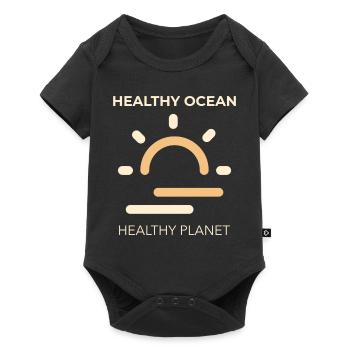 Marine Conservation - Baby Premium short-sleeve bodysuit - black - Front