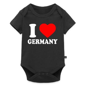 I love germany - Body à manches courtes Premium Bébé - noir - Devant