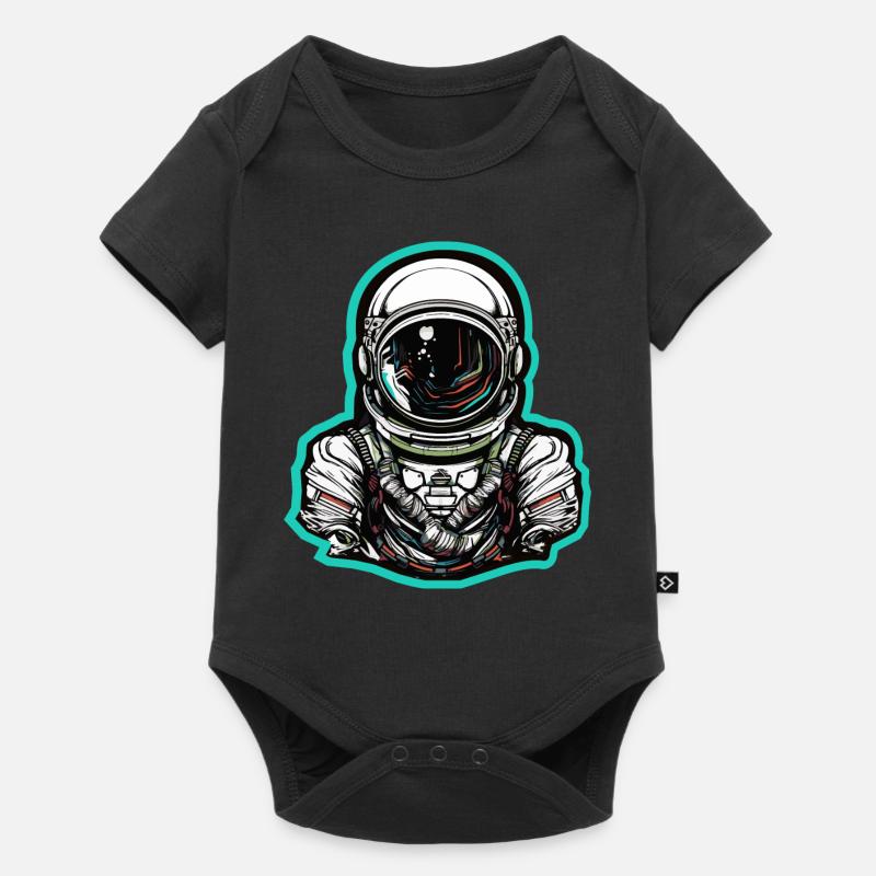 Astronaut - Baby Premium short-sleeve bodysuit - black