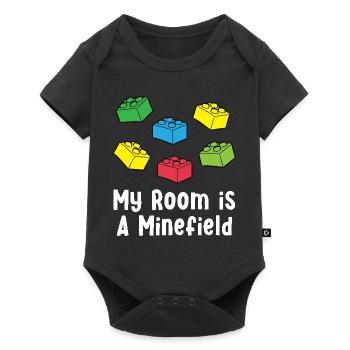 Brick Builder Brick Building Master Builder - Baby Premium short-sleeve bodysuit - black - Front