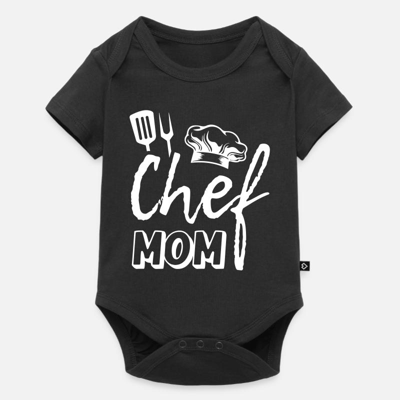 Maman chef - Body à manches courtes Premium Bébé - noir