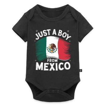 Mexico Mexico Mexican Spanish - Baby Premium short-sleeve bodysuit - black - Front