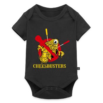 Cheesbuster - Body à manches courtes Premium Bébé - noir - Devant
