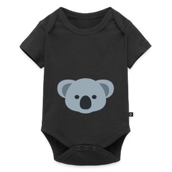 Koala bear - Baby Premium short-sleeve bodysuit - black - Front
