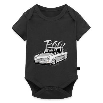  601 - Baby Premium short-sleeve bodysuit - black - Front