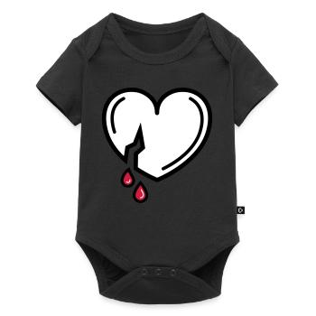 Bloody Love - Baby Premium short-sleeve bodysuit - black - Front