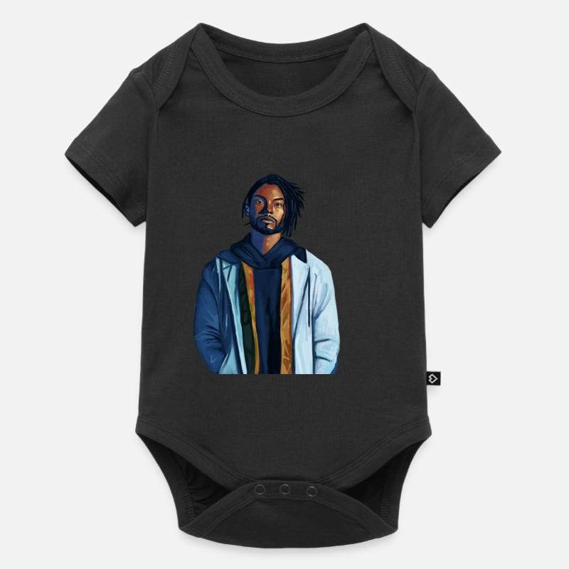 Miguel - Baby Premium short-sleeve bodysuit - black