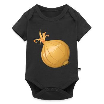 Oignons - Body à manches courtes Premium Bébé - noir - Devant