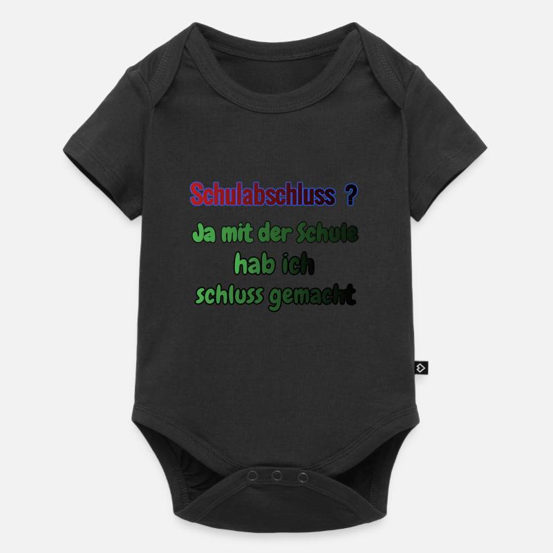 Schulabschluss ? - Baby Premium Kurzarmbody - Schwarz