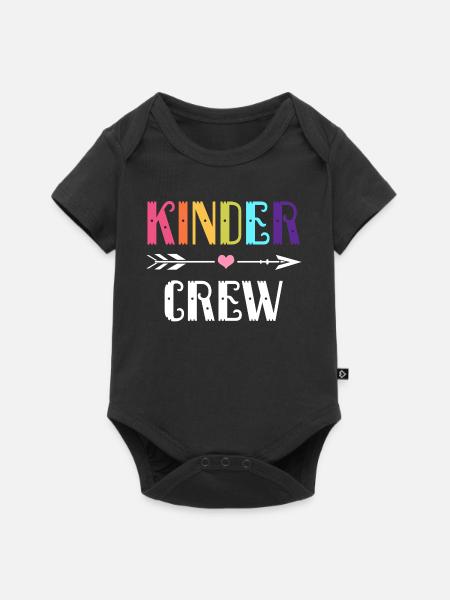 Kindergarten - Baby Premium Kurzarmbody - Schwarz