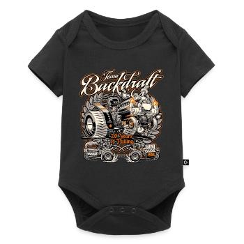 Team Backdraft, 20 years of Pulling. - Baby Premium short-sleeve bodysuit - black - Front