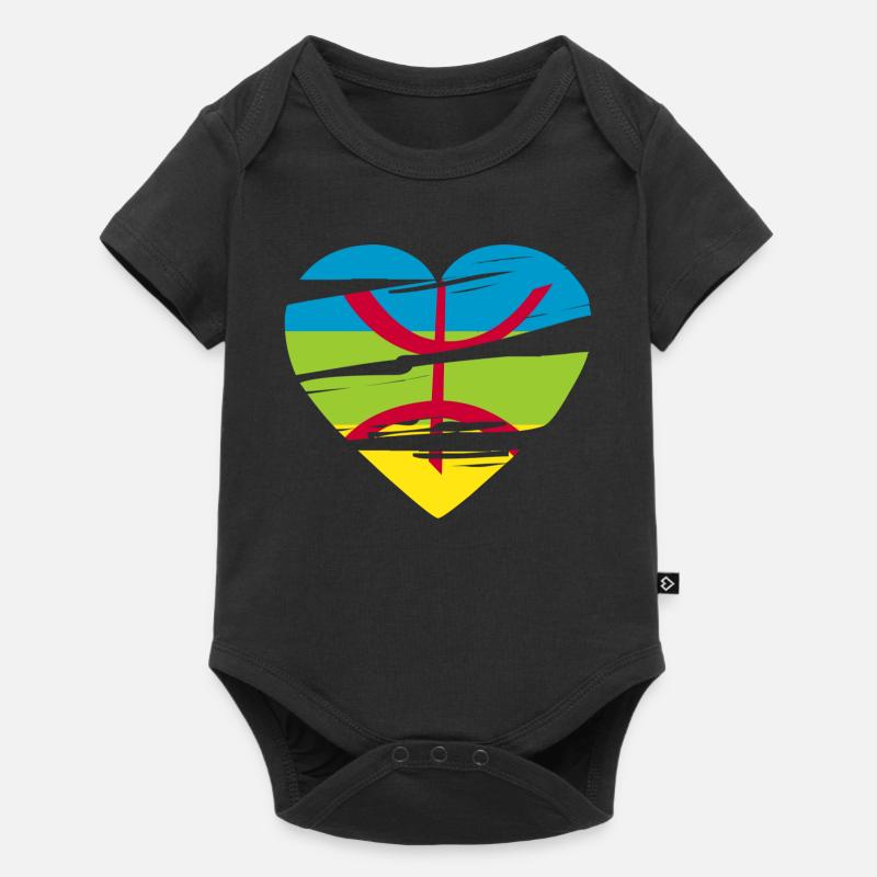 AMAZIGHE - Body à manches courtes Premium Bébé - noir