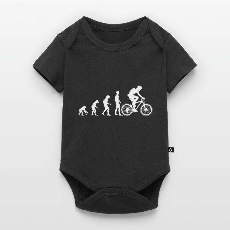 Vélo EVOLUTION Blanc Body à manches courtes Premium Bébé