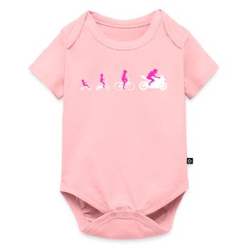 Evolution Supersport Motorcycle Women's Superbike - Baby Premium short-sleeve bodysuit - rose - Front