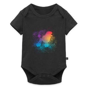 Dog Lover Poodle Love Cute Dog Love Bes - Baby Premium short-sleeve bodysuit - black - Front