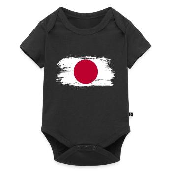 Japan flag - Baby Premium short-sleeve bodysuit - black - Front