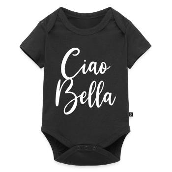 Ciao Bella Single Italy Travel Vacation Gift - Body à manches courtes Premium Bébé - noir - Devant
