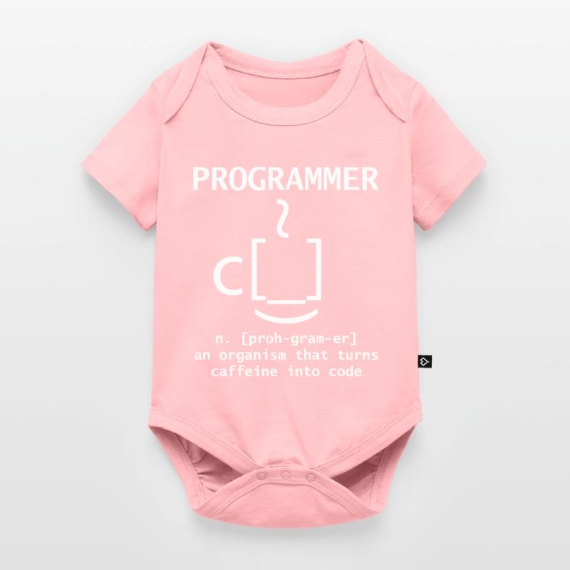 Programmer I Turn Coffee Into Code Gift Developer Baby Premium short-sleeve bodysuit