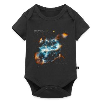Nebula NGC 5189 - Baby Premium Kurzarmbody - Schwarz - Vorne