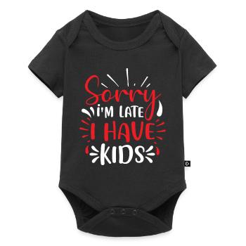 I Have Kids - Baby Premium short-sleeve bodysuit - black - Front