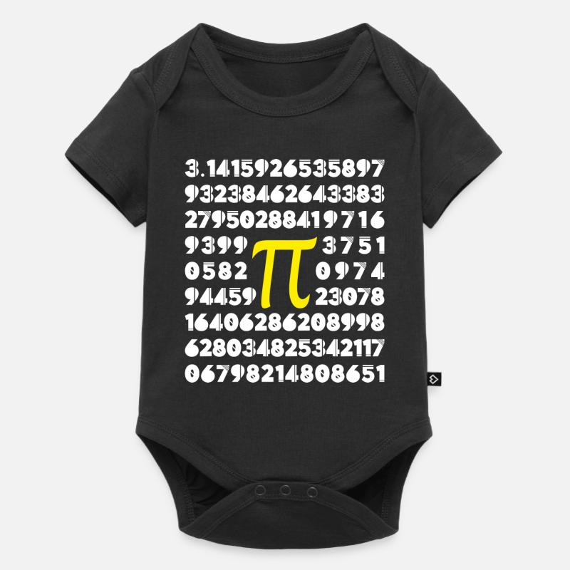 pi - Baby Premium short-sleeve bodysuit - black