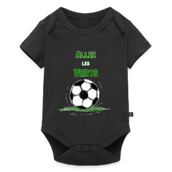 Allez les verts ! - Body à manches courtes Premium Bébé - noir - Devant