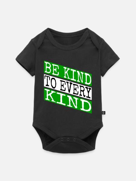 planet evolve go vegan vegetable funny rights - Baby Premium short-sleeve bodysuit - black