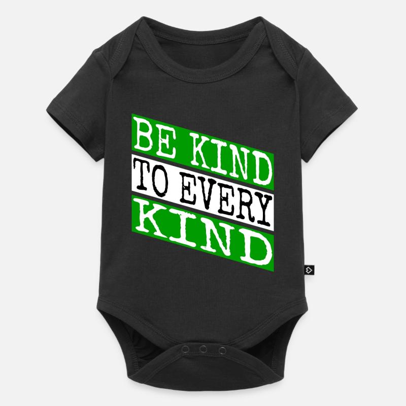 planet evolve go vegan vegetable funny rights - Baby Premium short-sleeve bodysuit - black