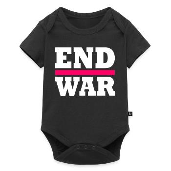 End war - Baby Premium short-sleeve bodysuit - black - Front