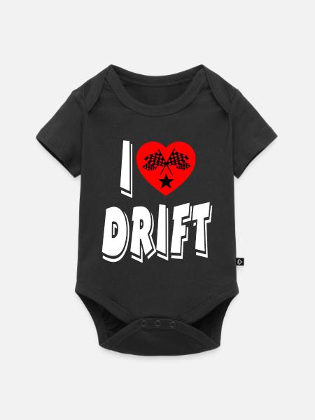 Auto - Baby Premium Kurzarmbody - Schwarz