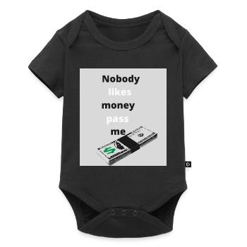GOD 7 - Baby Premium short-sleeve bodysuit - black - Front