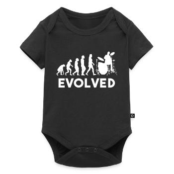 Drummer Drums Evolution - Body à manches courtes Premium Bébé - noir - Devant