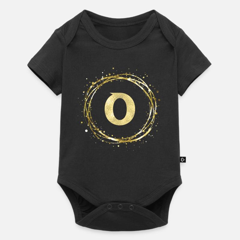 O - Body à manches courtes Premium Bébé - noir