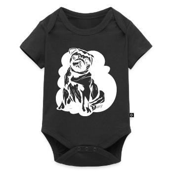 Hund Chien - Body à manches courtes Premium Bébé - noir - Devant