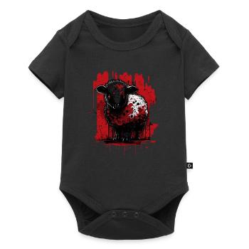Cute black sheep - Baby Premium short-sleeve bodysuit - black - Front