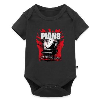 Piano - Body à manches courtes Premium Bébé - noir - Devant