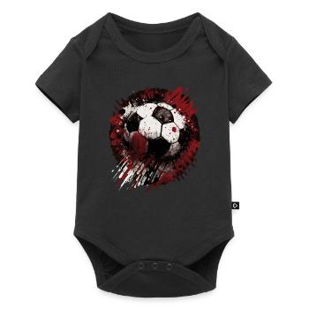 Football - Body à manches courtes Premium Bébé - noir - Devant