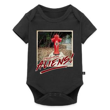 Étrangers 6 - Body à manches courtes Premium Bébé - noir - Devant