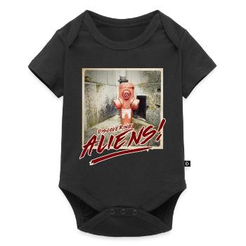 Étrangers 17 - Body à manches courtes Premium Bébé - noir - Devant