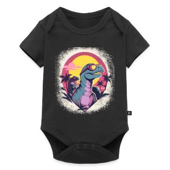 Birthday Gift Brachiosaurus Funny Sayings - Baby Premium short-sleeve bodysuit - black - Front