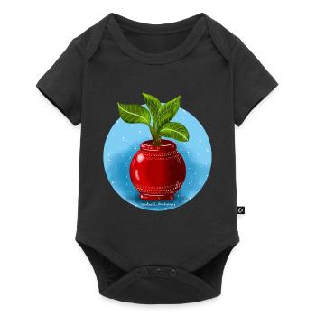 Banane - Body à manches courtes Premium Bébé - noir - Devant
