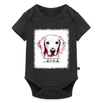 funny quote funny sayings dogs beagle love - Baby Premium short-sleeve bodysuit - black - Front
