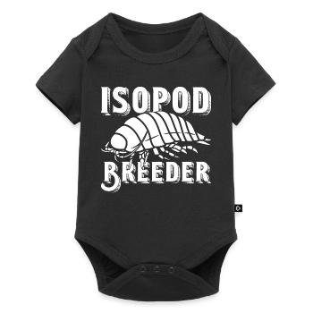 Isopod Breeding Hobby Enthusiast - Baby Premium short-sleeve bodysuit - black - Front
