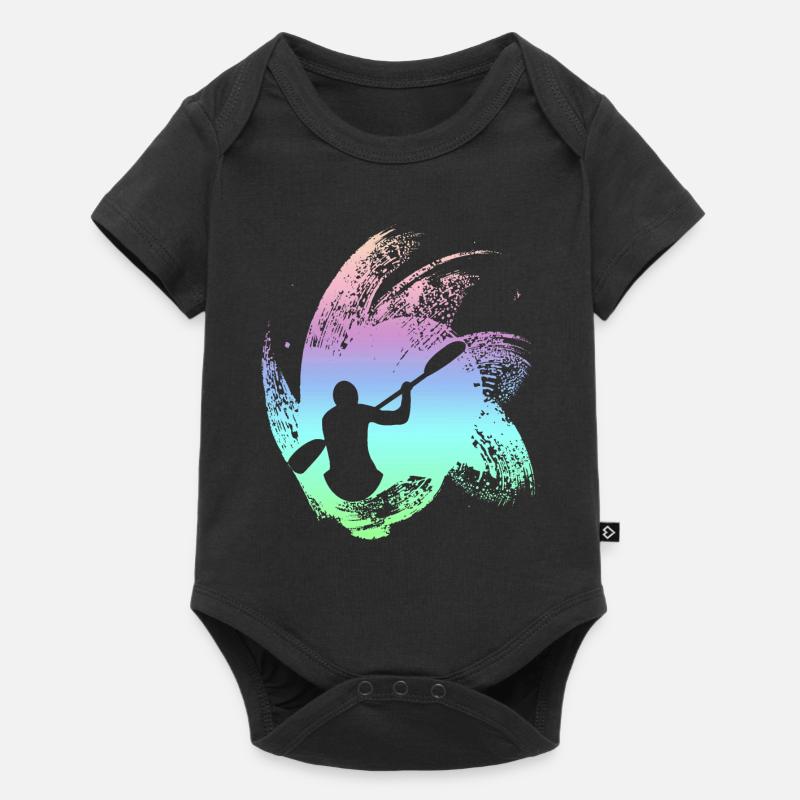 Kayak pagayer - Body à manches courtes Premium Bébé - noir