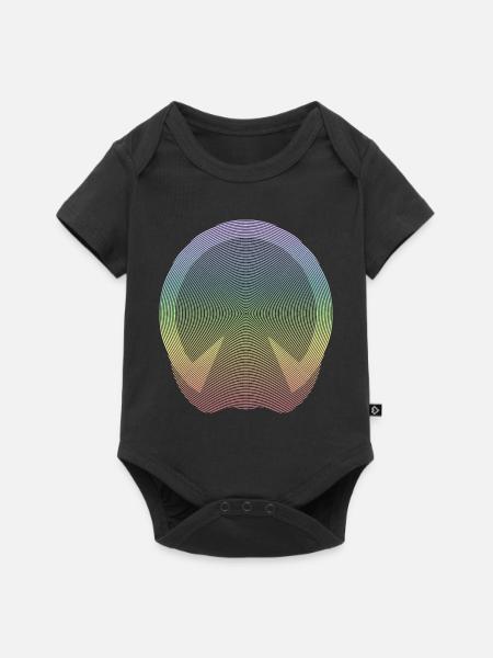 Pferd - Baby Premium Kurzarmbody - Schwarz