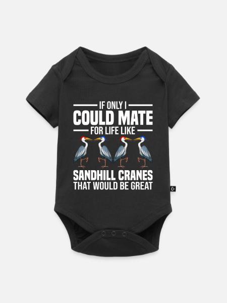 Vogelbeobachter - Baby Premium Kurzarmbody - Schwarz