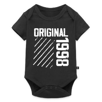 Original 1998 26e Anniversaire Cadeau Retro - Body à manches courtes Premium Bébé - noir - Devant