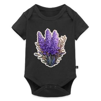 Lavender - Baby Premium short-sleeve bodysuit - black - Front