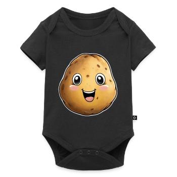 Potato Kawai - Baby Premium short-sleeve bodysuit - black - Front