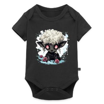 Black sheep - Baby Premium short-sleeve bodysuit - black - Front